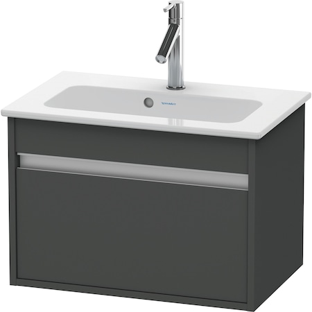 Duravit Luv Two Drawer Floorstanding Vanity Unit Stone Gray LU9567B9292